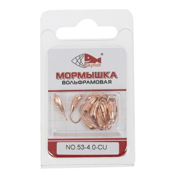 Мормышка вольф. SKYFISH "Куколка с ушком", медь  №53-4.0-CU